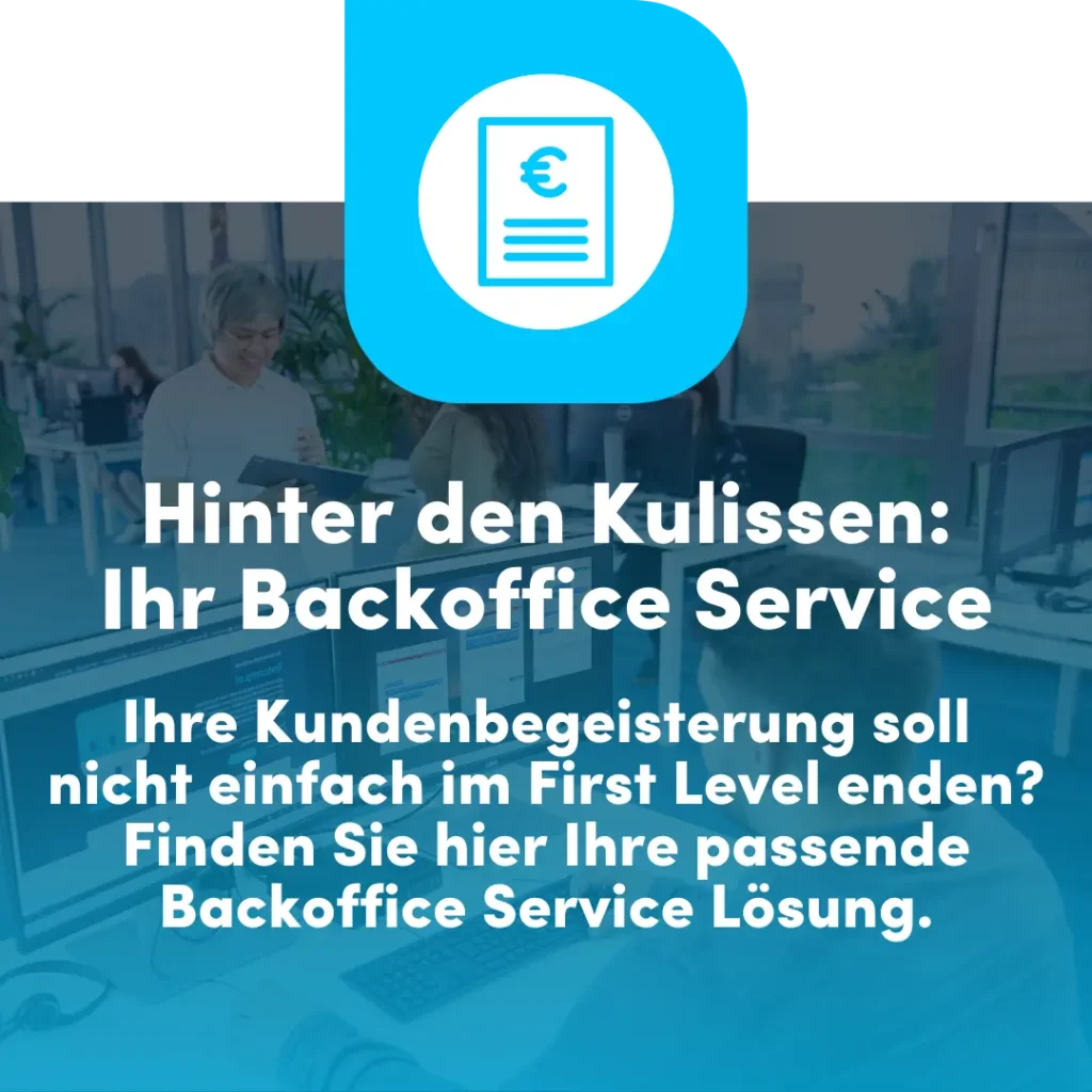 Ihr Backoffice Service Dienstleister