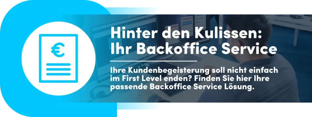 Ihr Backoffice Service Dienstleister