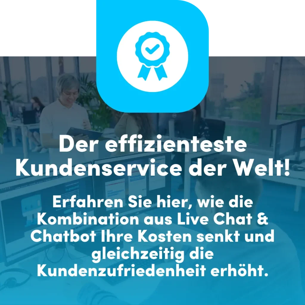 Live Chat und Chatbot Service